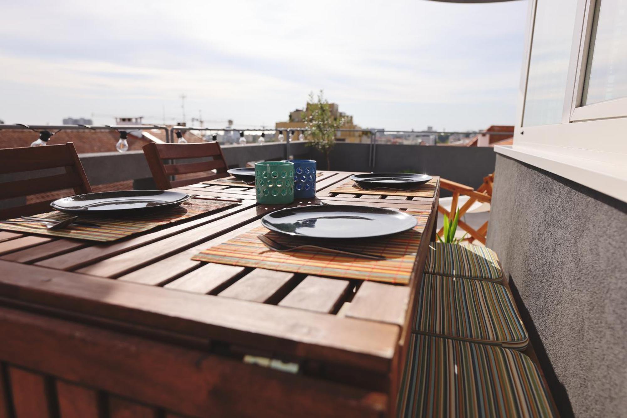 Boavista Sunlit Duplex With Terrace Apartment Порто Екстериор снимка